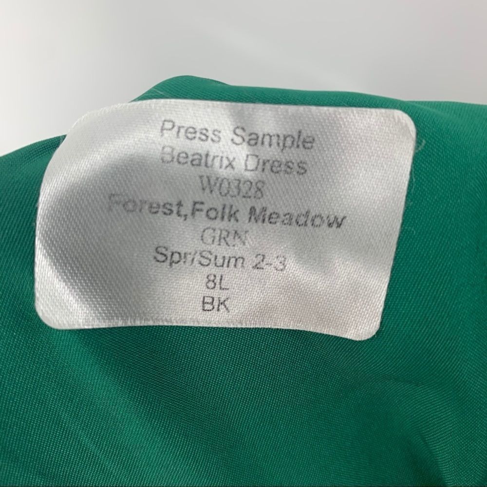 Boden Beatrix Dress Forest Folk Meadow US 4L - Picture 7 of 10